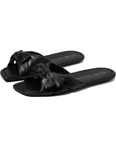 Сандалии Sofia Slide, черный Stuart weitzman