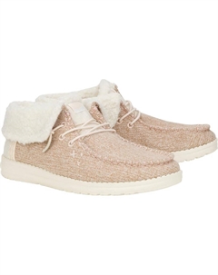 Ботинки Wendy Fold Brushed Cozy, слоновая кость Hey dude