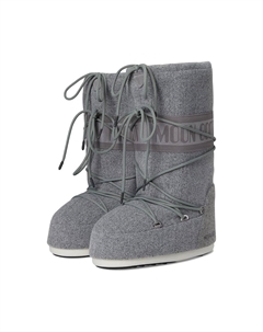 Ботинки Unisex Icon Felt, серый Moon boot