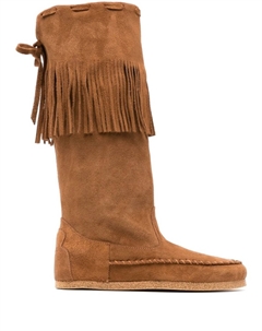 Сапоги PAROSH с бахромой, коричневый Parosh