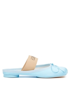 Слиперы с анатомическим носком, синий Mm6 maison margiela