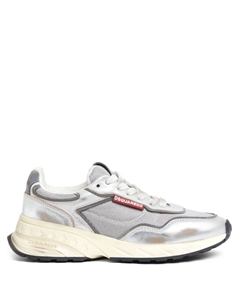 Кроссовки с эффектом потертости, серый Dsquared2