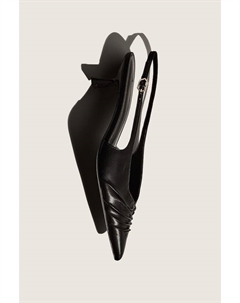 Туфли с кружевной пяткой, черный H&m