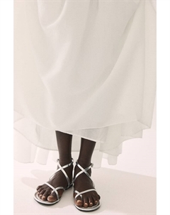 Сандалии с ремешками, серебряный H&m