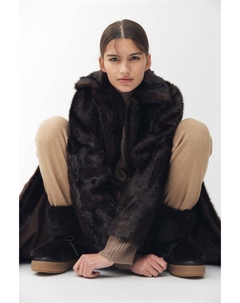 Сапоги на пушистой подкладке, коричневый H&m