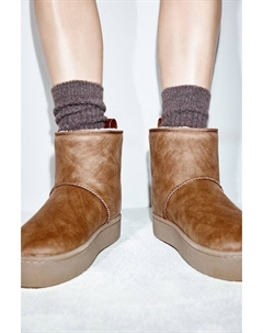 Сапоги на теплой подкладке, бежевый H&m