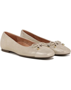 Туфли на плоской подошве Klara, цвет Gold Metal Leather Vionic