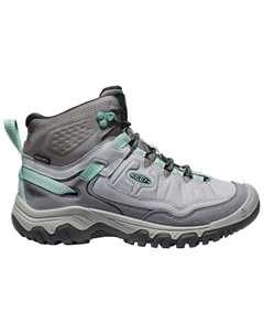 Ботинки для прогулки Women's Targhee IV Mid WP, цвет Alloy/Granite Green Keen