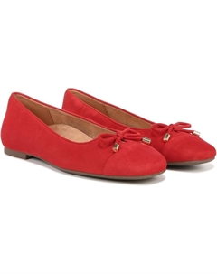 Туфли на плоской подошве Klara, цвет Red Suede Vionic