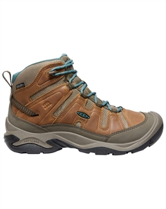 Ботинки для прогулки Women's Circadia Mid WP, цвет Toasted Coconut/North Atlantic Keen
