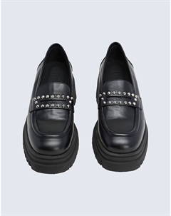 Лоферы, черный 8 by yoox