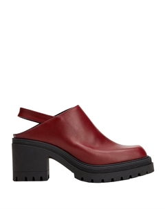 Мюли, бордовый 8 by yoox