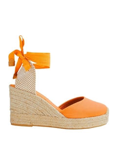 Эспадрильи, оранжевый 8 by yoox