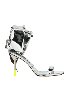 Сандалии, серебро Msgm