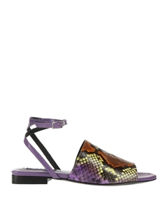 Сандалии, фиолетовый Msgm