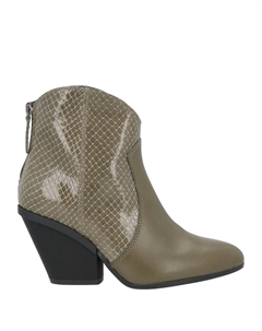 Ботильоны, зеленый Hogan