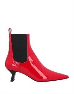 Ботильоны, красный Msgm