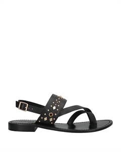 Сандалии, черный Couleur pourpre