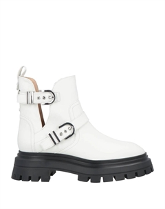 Ботильоны, белый Stuart weitzman