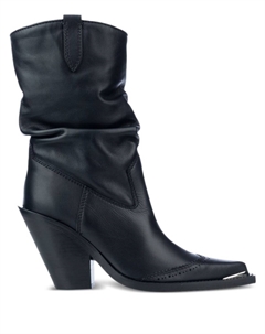 Ковбойские сапоги, черный Ermanno scervino