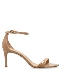 75 мм кожаные сандалии, коричневый Stuart weitzman