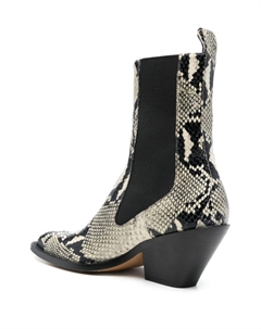 Ботинки Austin 60 мм, нейтральный цвет Khaite