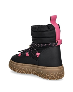 Сапоги длиной до щиколотки с завязками, черный Inuikii