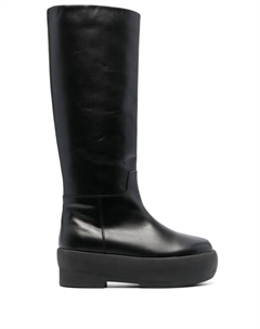 Сапоги на платформе, черный Giaborghini