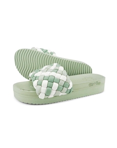 Шлепанцы, оливково-зеленый Flip flop