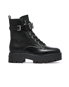 Ботинки stivale vaires in similpelle, черный Guess