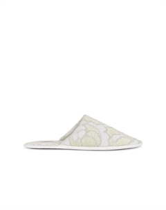 Женские тапочки Frances Slipper, цвет Lime & Fog The row