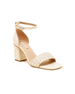 Кожаные босоножки VIOLET, кремовый Liu jo