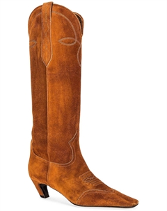 Сапоги до колена «Даллас», цвет Caramel Khaite