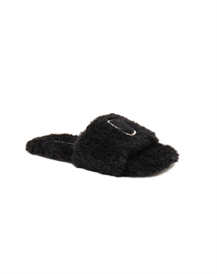 Тапочки THE J MARC TEDDY, черный Marc jacobs