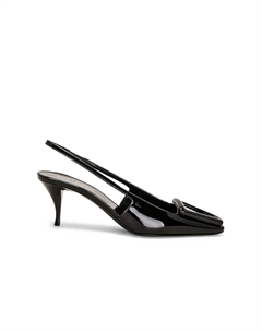 24 туфли-лодочки с ремешком на пятке, цвет Nero Saint laurent