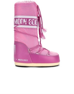 Нейлоновые ботинки, розовый Moon boot