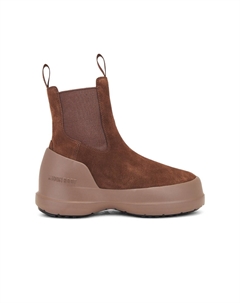 Замшевые ботинки Luna Челси, коричневый Moon boot