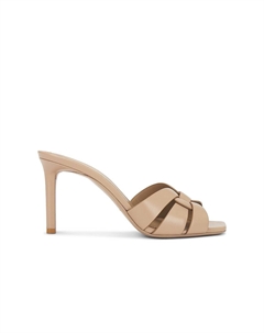 Сандалии-мюли Tribute, темно-бежевый Saint laurent