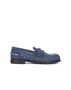 Лоферы женские Penny Loafer, цвет Denim Miu miu