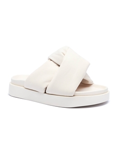 Шлепанцы soft crossed, экрю Inuikii