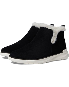 Ботинки Emery Shearling Bootie, черный Johnston & murphy