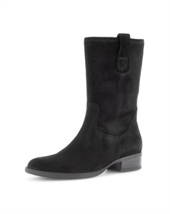 Ковбойские/байкерские ботинки по щиколотку, черный Gabor