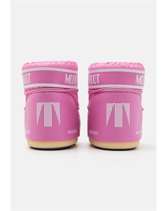 Ботильоны на шнуровке ICON LOW UNISEX, светло-розовый Moon boot