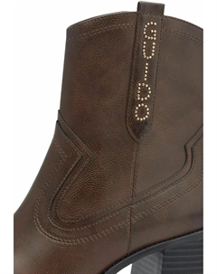 Классические ботильоны, коричневый Marco tozzi