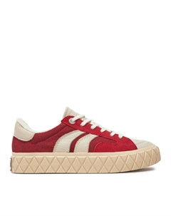 Ботильоны на шнуровке, красный Palladium