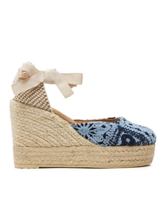 Эспадрильи Manebi Yucatan Wedge Эспадрильи Manebi G 0.4 WV, синий