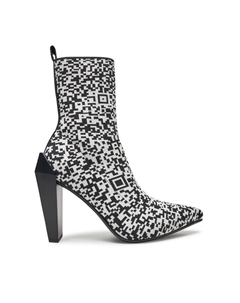 Ботильоны Bunt, черно-белый United nude