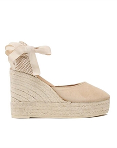 Эспадрильи Manebi Soft Suede Wedge Эспадрильи Manebi M 1.1 WV, бежевый