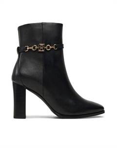 Ботильоны Th Chain High Heel Bootie FW0FW08241, черный Tommy hilfiger