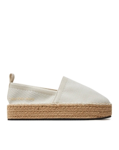 Эспадрильи Platform Espadrille Uc YW0YW01377, экрю Calvin klein jeans